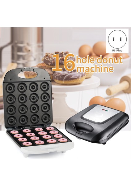 Mini Donut Makinesi Donut Yapma Makinesi 16 Mini Donut Pişirir (Abd Fişi) Beyaz (Yurt Dışından) indirimleri
