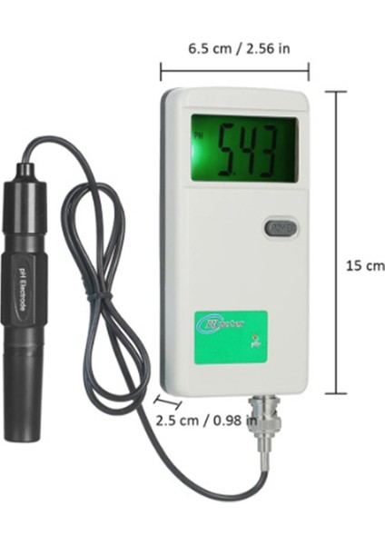 Dijital Ph Metre Yüksek Hassas Ph Test Cihazı Arka Işığı Laboratuar Içme Tankı Için Su Kalitesi Test Cihazı (Yurt Dışından) fiyatları