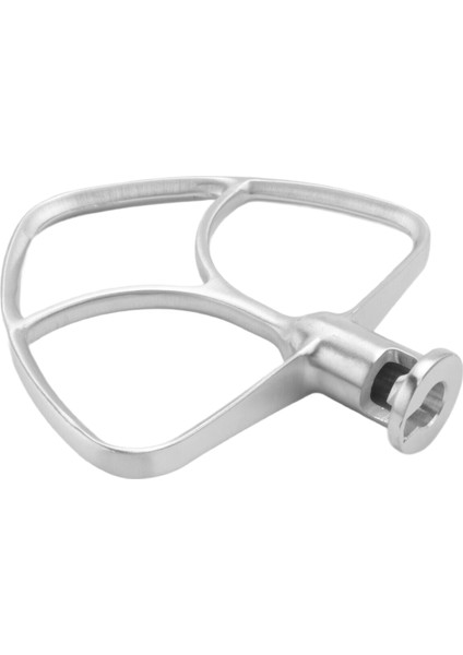 Kitchenaid 4,5-5 Litrelik Eğimli Başlıklı Stand Mikseri Için Paslanmaz Çelik Düz Karıştırıcı Aparatı, Bulaşık Makinesinde Yıkanabilir (Yurt Dışından)