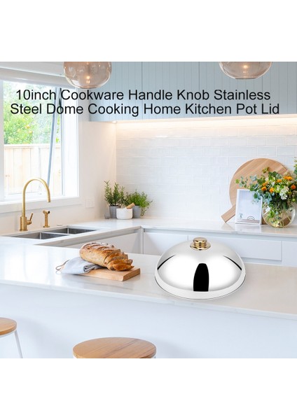 Paslanmaz Çelik Kubbe Tabak Örtüsü Masa Yemek Örtüsü Batı Restoran Örtüsü Teppanyaki Tabak Örtüsü (Yurt Dışından) fırsatları