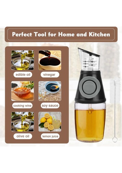 Dozaj Pompası ve Ölçüm Kabı ile 250ML Yağ Dağıtıcı, Temizleme Fırçası (Yurt Dışından) fırsatları