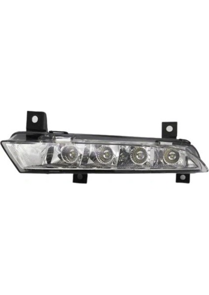 1Z0941067 Araba Sol Drl LED Sis Işığı Skoda Octavia Rs 2009-2013 Otomatik Sürüş Lambası Gündüz Çalışan Işık Tampon Lambası (Yurt Dışından)