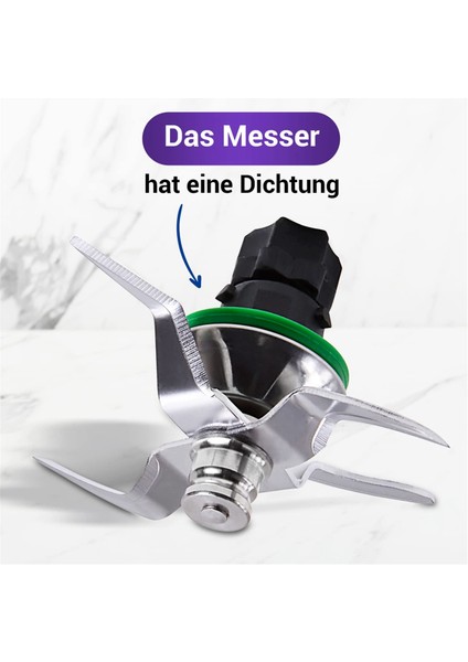 Thermomix Vorwerk Tm5 Mutfak Robotu Için Thermomix Bıçak Tm5 Tm6 Yedek Bıçağı Için Karıştırma Bıçağı Yedeği (Yurt Dışından) fiyatları