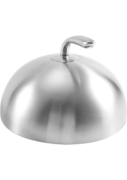 Adet 24 cm Paslanmaz Çelik Biftek Kapağı Teppanyaki Kubbeli Yemek Kapağı Ev Yuvarlak Yağ Geçirmez Yemek Kapağı Mutfak Pişirme (Yurt Dışından) fiyatları