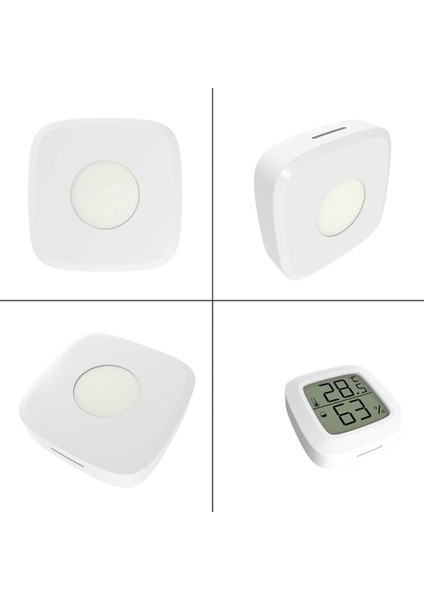 LCD Ekranlı ve Ev, Ofis, Buzdolabı, Orta Tekerlek Için Termometreli 2 Adet Mini Kapalı Dijital Higrometre Termometre (℃) (Yurt Dışından) modelleri