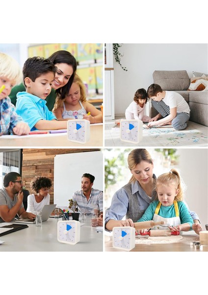 Çocuklar Için 60 Dakikalık Görsel Zamanlayıcı, Zaman Yönetimi Aracı, Çalışma Sınıfı Zamanlayıcısı, Sessiz Çalışmalı Pomodoro Zamanlayıcısı Yeşil (Yurt Dışından) fiyatları