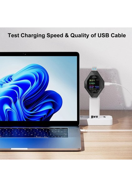 Yeni Çok Fonksiyonlu Voltaj Akım Güç Ölçer Tip-C &amp; USB 1.44 Inç Hızlı Şarj Güç Algılama Analizörü Test Araçları (Yurt Dışından) indirimleri
