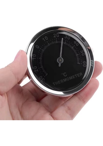 Mini Iç ve Açık Mekanik Termometre-30-60 ℃, Çift Taraflı Çıkartmalarla, Yüksek Hassasiyetli Enstrüman Aletleri (Yurt Dışından) modelleri