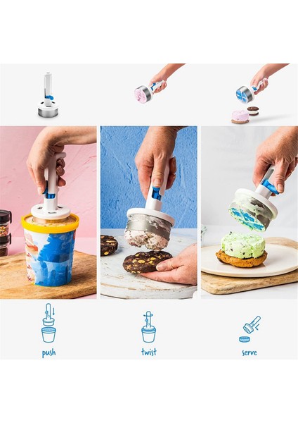 Dondurma Kepçesi Kaşık - Kendin Yap Dondurma Yapımı Için Paslanmaz Çelik Kaşık (Yurt Dışından) fiyatları