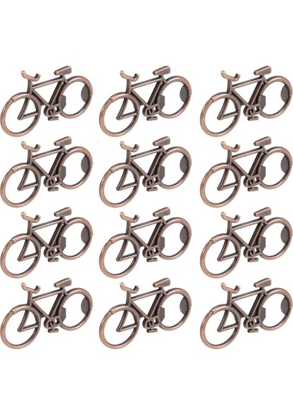 Düğün Partisi Hediyesi Için 12 Adet Bisiklet Şişe Açacağı, Metal Bira Şişe Açacağı Parti Hediyeleri (Antik Bronz) (Yurt Dışından)