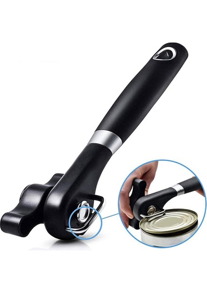 Manuel Kesme Konserve Açacağı, Elde Taşınabilir Pürüzsüz Kenarlı Konserve Açacağı, Gıda Sınıfı Kesme Konserve Açacağı, Mutfak ve Restoran Siyah (Yurt Dışından) fiyatları