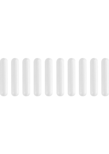 10 Adet Ptfe Manyetik Karıştırıcı Mikser Karıştırma Çubuğu Laboratuvar Çubuğu Karıştırma Plakası Mıknatıs Karıştırma Çubuğu Manyetik (8X40MM) (Yurt Dışından)