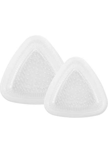 2 Adet Üçgen Formlu Suşi Kalıbı Onigiri Pirinç Topu Çerçeve Gıda Kalıbı Dekorasyon Araçları (Yurt Dışından)