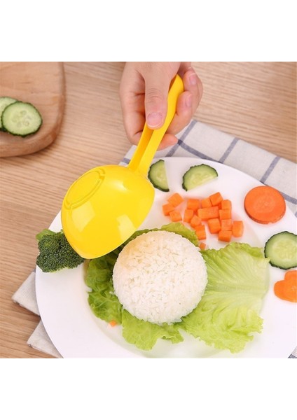 Pirinç Kaşığı, Yapışmaz Kendin Yap Pirinç Kepçe Kalıbı, Pirinç Topu Kaşığı, Yarım Yuvarlak Pirinç Lapası Kaşığı, Mutfak Aksesuarları (Yurt Dışından) fırsatları