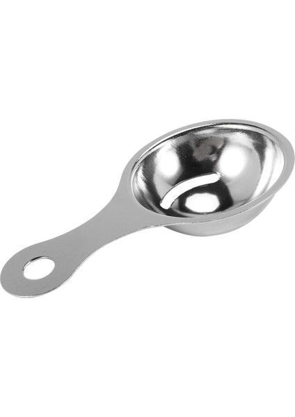 Paslanmaz Çelik Yumurta Sarısı Ayırıcı Beyaz Yumurta Ayırıcı Elek Cihazı Mini Mutfak Gereçleri (13 x 7 x 2,8 Cm) (Yurt Dışından)