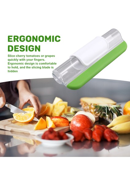 Mutfak Meyve, Domates ve Kiraz Dilimleyici Kolayca Üzüm Kiraz Doğrayıcı Kullanışlı Ayırıcı Mutfak Pişirme Aletleri (Yurt Dışından) indirimleri