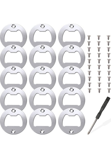 Paslanmaz Çelik Şişe Açacağı Ek Parçaları Donanımı, Şişe Açacağı Reçine Döküm Kalıpları Için Metal Ek Parça Kiti, Kendin Yap (Yurt Dışından)