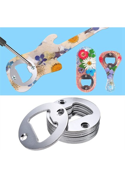 Paslanmaz Çelik Şişe Açacağı Ek Parçaları Donanımı, Şişe Açacağı Reçine Döküm Kalıpları Için Metal Ek Parça Kiti, Kendin Yap (Yurt Dışından) fiyatları