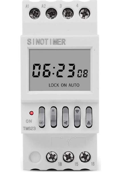 Güç Zaman Kontrol Anahtarı Geri Sayım Akıllı Anahtar Zamanlayıcı 16 Açık 16 Kapalı Ray Montajı 220V (Yurt Dışından) fırsatları