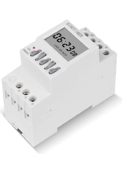 Güç Zaman Kontrol Anahtarı Geri Sayım Akıllı Anahtar Zamanlayıcı 16 Açık 16 Kapalı Ray Montajı 220V (Yurt Dışından) indirimleri