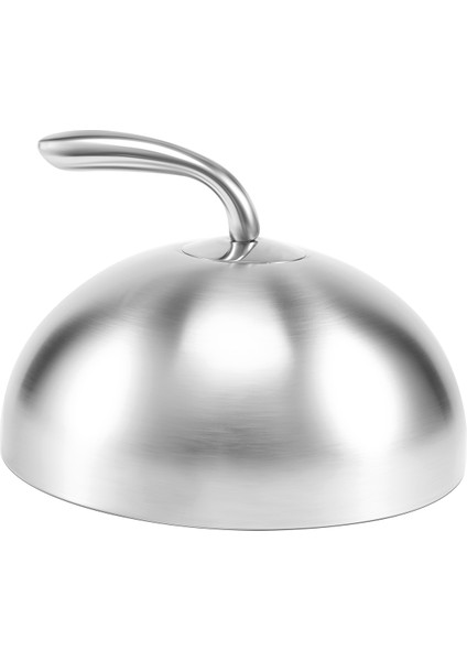 1 Adet 20 cm Paslanmaz Çelik Biftek Kapağı Teppanyaki Kubbeli Yemek Kapağı Ev Yuvarlak Yağ Geçirmez Yemek Kapağı Mutfak Pişirme (Yurt Dışından) fiyatları