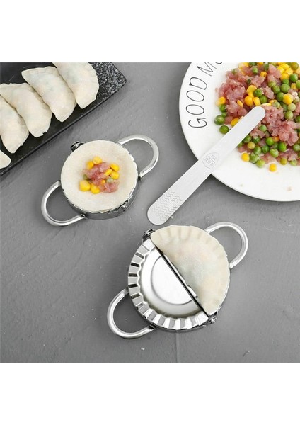 Paslanmaz Çelik Mantı Makinesi, Çiçek Tipi Mantı Ravioli Makinesi Pres Kalıbı Mantı Yapma Cihazı Aksesuarları (Yurt Dışından) fırsatları