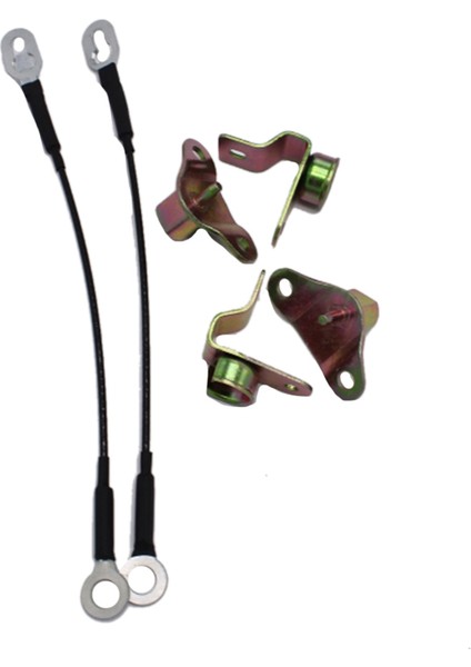 Araba Bagajı Menteşeler ve Kablolar Onarım Kiti Chevy Silverado Için 16637945 1500 Gmc Sierra 1500 1999-2006 Hummer H2 (Yurt Dışından)