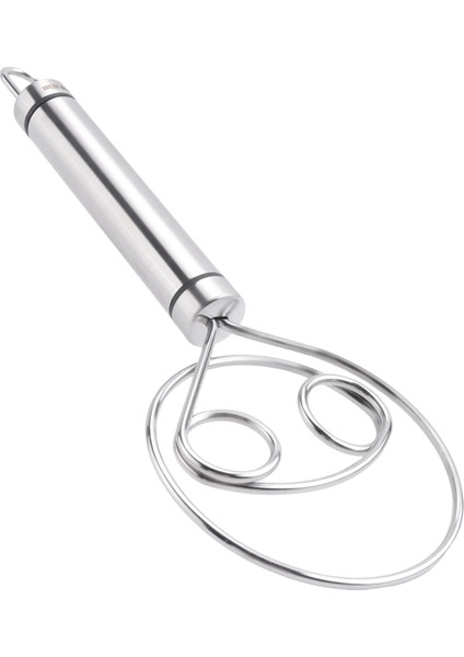 Danimarka Hamur Çırpıcı, 2'li Paket Premium Paslanmaz Çelik Hollanda Çırpıcı, Ekmek, Pasta, Pizza Için Büyük El Mikseri Artisan Blender (Yurt Dışından)
