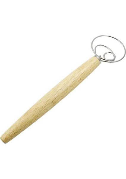 Hamur Çırpıcı, Hamur Mikseri El Aleti Için 13 Inç Ahşap Çırpıcı, Ekmek Hamur Çırpıcı (Yurt Dışından)