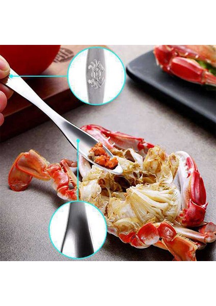 Parça Deniz Ürünleri Aletleri Seti 2 Yengeç Kırıcı, 2 Istakoz Kabuğu, 2 Yengeç Çatalı/turşu ve 1 Deniz Ürünleri Makası Içerir (Yurt Dışından) modelleri