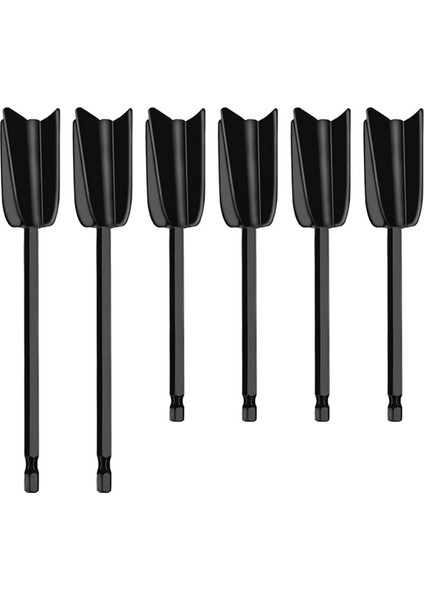 6 Adet Matkap Karıştırıcı Ataşmanı, Karıştırıcı Matkap Ataşmanı Reçine Karıştırıcı Kürekleri Epoksi Karıştırıcı Ataşmanı Boya Karıştırıcısı (Yurt Dışından)