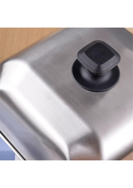 Yuvarlak Hamburger Kapağı Paslanmaz Çelik Izgara Kubbe Kapağı Peynir Eritme Kubbe Izgara Biftek Barbekü Piknik Aksesuarları (Yurt Dışından) indirimleri