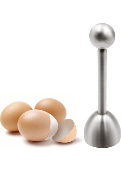 Yumurta Kesiciler, Yumurta Dilimleyici Mutfak Yumurta Açacağı Aleti Yumurta Kırıcı Sökücü Sert Haşlanmış Yumurtalar Için Yumurta Kabuğu Ayırıcı (Yurt Dışından)