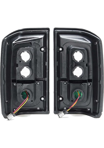 Sol Arka Tampon LED Nissan Devriyesi Için Kuyruk Işığı Gq 1988-1997 26555-05J00 Kırmızı+Füme Fren Durma Lambası (Yurt Dışından)
