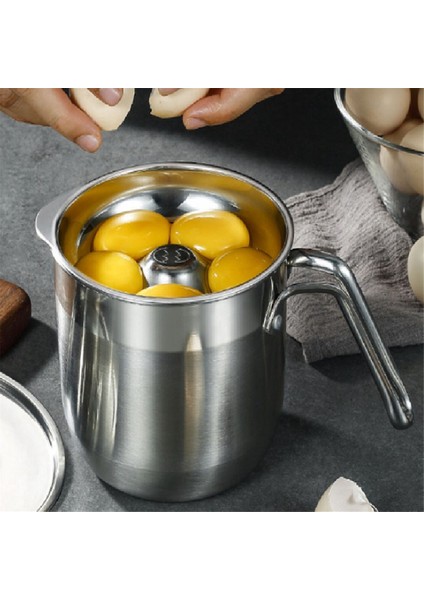 304 Paslanmaz Çelik Yumurta Akı Ayırıcı Kova Yumurta Sarısı Protein Filtre Kabı Ev Tipi Yumurta Ayırma Seti Ev Pişirme Aleti (Yurt Dışından) fırsatları