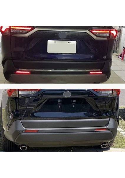 LED Arka Tampon Reflektörleri Sis Fren Kuyruğu Toyota Rav4 Camry Sienna Matrix Venza Avalon Için Sıralı Dönüş Sinyali (Yurt Dışından) indirimleri