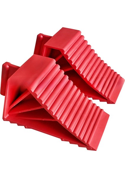 2 Paket Tekerlek Takozları Plastik Ağır Hizmet Tipi, Seyahat Römorkları Için Lastik Takozları, Rv, Kampçı ve Kamyonlar (Yurt Dışından)