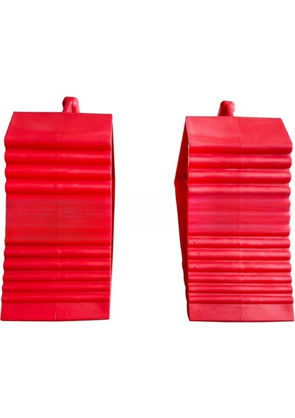 2 Paket Tekerlek Takozları Plastik Ağır Hizmet Tipi, Seyahat Römorkları Için Lastik Takozları, Rv, Kampçı ve Kamyonlar (Yurt Dışından) fırsatları