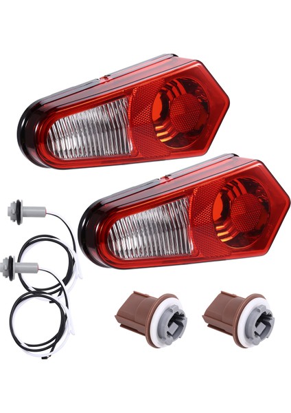 Polaris Sportsman Için 500-800 2005-2013 Çift LED Atv Fren Kuyruk Lambaları (Yurt Dışından) modelleri