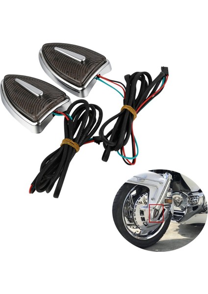 Motosiklet Aero Head Marker Honda Goldwing Için Duman Lens 1800 GL1800 Airgag 2012-2017 Aksesuarlar (Yurt Dışından) fiyatları