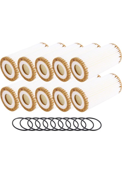 10PCS Yüksek Kaliteli Yağ Filtresi 06L115466, 06L115562B, 06L115466C Audi A6 A7 Skoda Octavia Superb B8 1.8tsı 2.0tsı (Yurt Dışından)