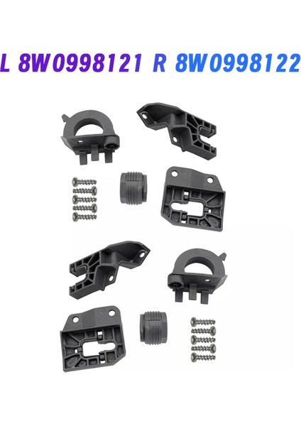 Audi A4 B9 2016-2025 Far Muhafazası Tutucu Rs Braketi 8W0998121 L Için Araba Ön Far Braketi Onarım Kitleri (Yurt Dışından) modelleri