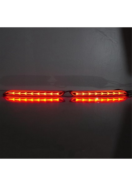 Honda Accord Için LED Arka Tampon Reflektör Işıkları 2023 2024 Kayıt Işığı Sürüş/fren/dön (Yurt Dışından) indirimleri