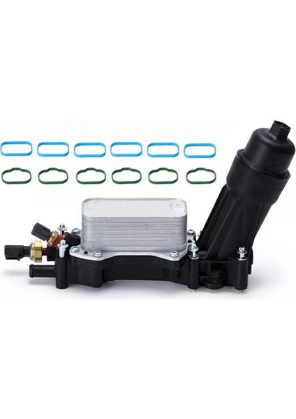 Jeep Dodge Chrysler Için 2011-2016 Motor Alüminyum Gövde Yağı Filtre Montajı 68105583AF 68105583AA 68105583AB (Yurt Dışından)
