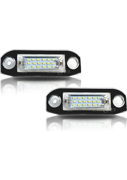 2pcs Beyaz LED Işık Hatası Volvo S80 XC90 S40 V60 XC60 S60 C70 V50 XC70 V70 Için (Yurt Dışından)