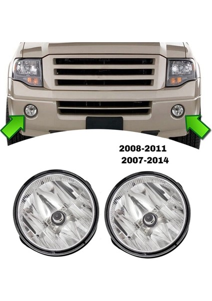 Ford Expedition Için Ampul AL1Z15200A ile Ön Tampon Lambası Ön Sis Fişekleri 2008-2011 Ranger Kamyonu 2007-2014 (Yurt Dışından) modelleri