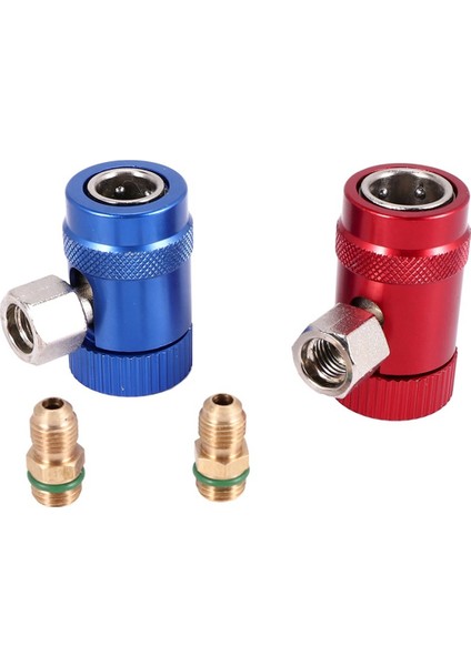 Araç Ac Yüksek/düşük Yan R1234YF Hızlı Kuplörler Adaptörler Dönüşüm Kiti Manuel Kuplörler (Yurt Dışından) fiyatları