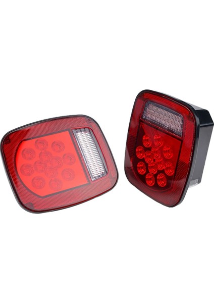 Arka Fren Lambaları Sinyal Lambası 39LED LED Kuyruk Işıkları Jeep Wrangler Yj Tj Için (Yurt Dışından) modelleri