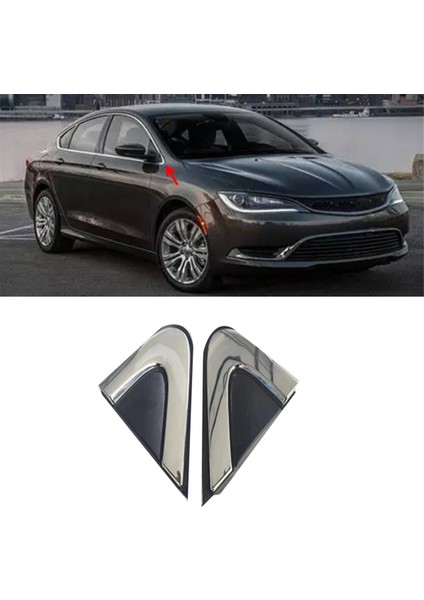 5NJ511XFAB Araba Sol Ön Sütun Üçgen Plakası Chrysler Için 200 2015-2017 Kapı Görünümü Ayna Köşesi Döşeme Kapağı (Yurt Dışından) indirimleri