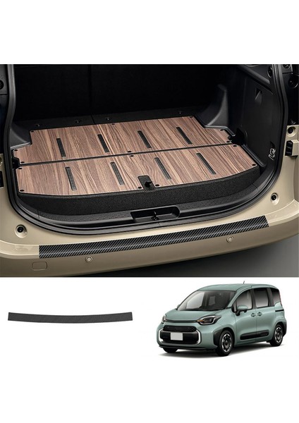 Toyota Sıenta 10 Seri Için Araç Deri Kullanıcı Koruma Trım Şertleri Seri Aracı Koruma Koruyucu Trıp Strıps Karbon Fiber (Yurt Dışından) indirimleri